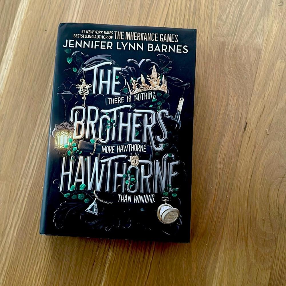 The Brothers Hawthorne. By Jennifer Lynn Barnes. Hardcover book.